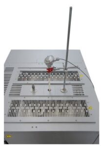 Laboratorieugnar för höga temperaturer 24 Thermopari portti